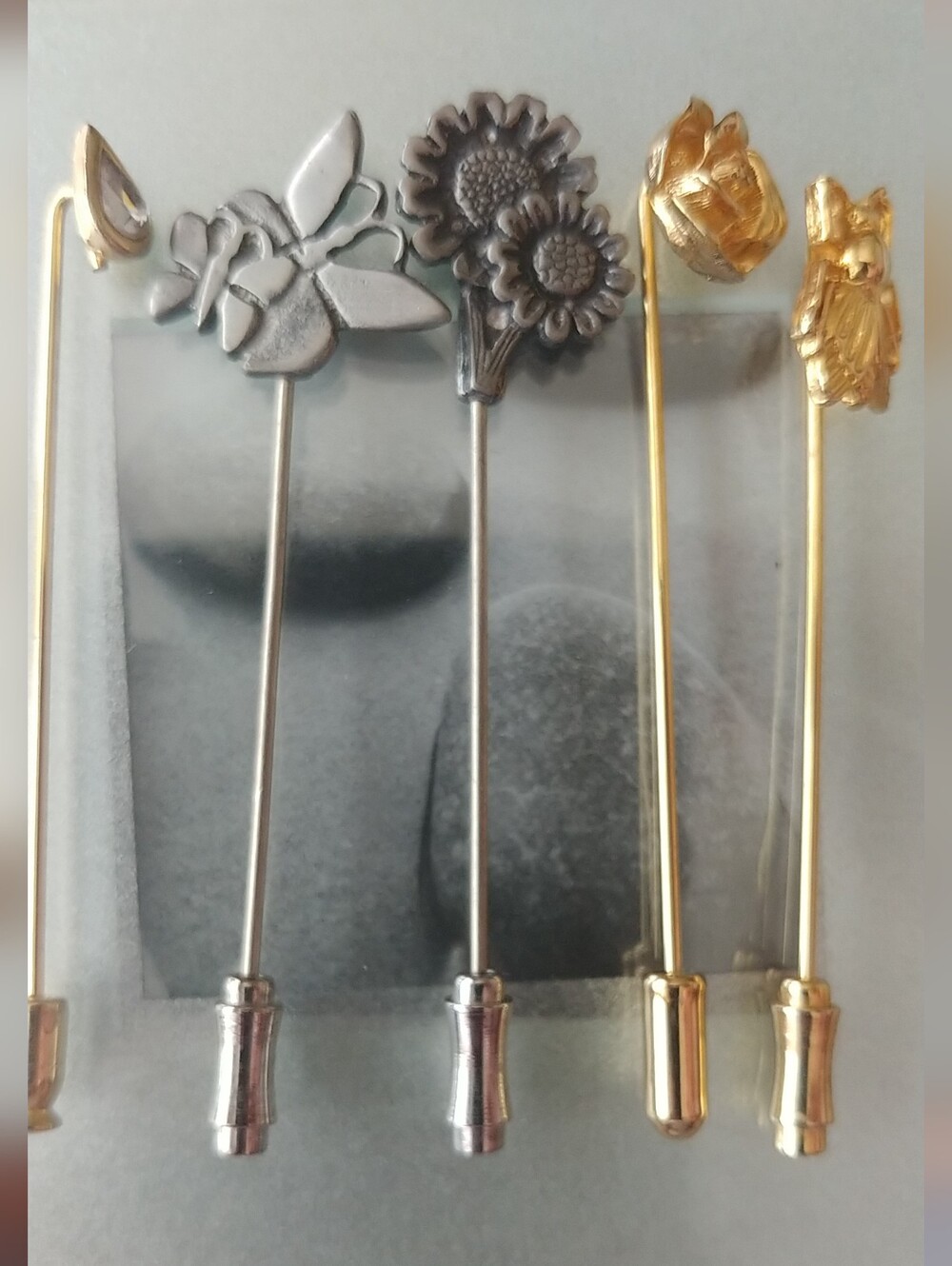 Lapel Pins - Silver & Gold